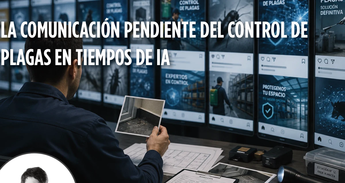 La comunicación pendiente del control de plagas en tiempos de IA