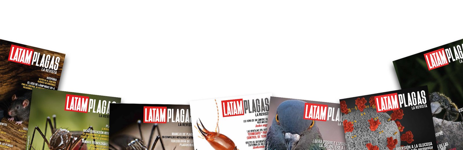 Portadas de Latam Plagas